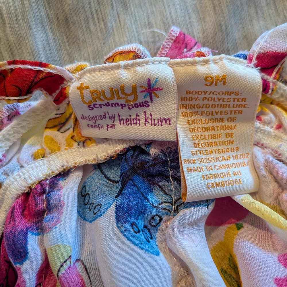 Floral Ruffle Kids Matching Set - Picture 8 of 8